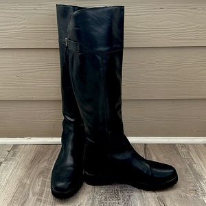 Franco Sarto $189 Cosmina Tall Riding Boot Blk- EUC / No box. Sz 7.5